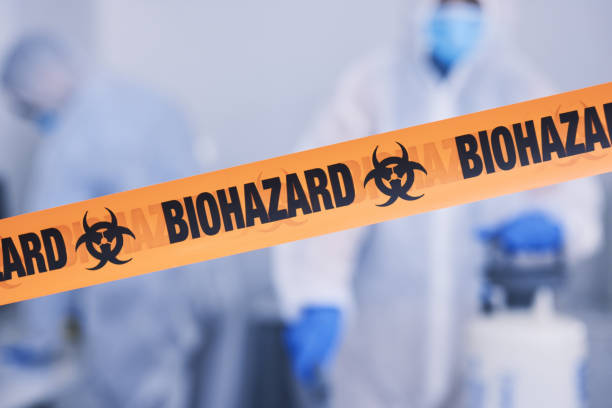 Professional Infectious Disease Decontamination technician working in Live Oak, CA